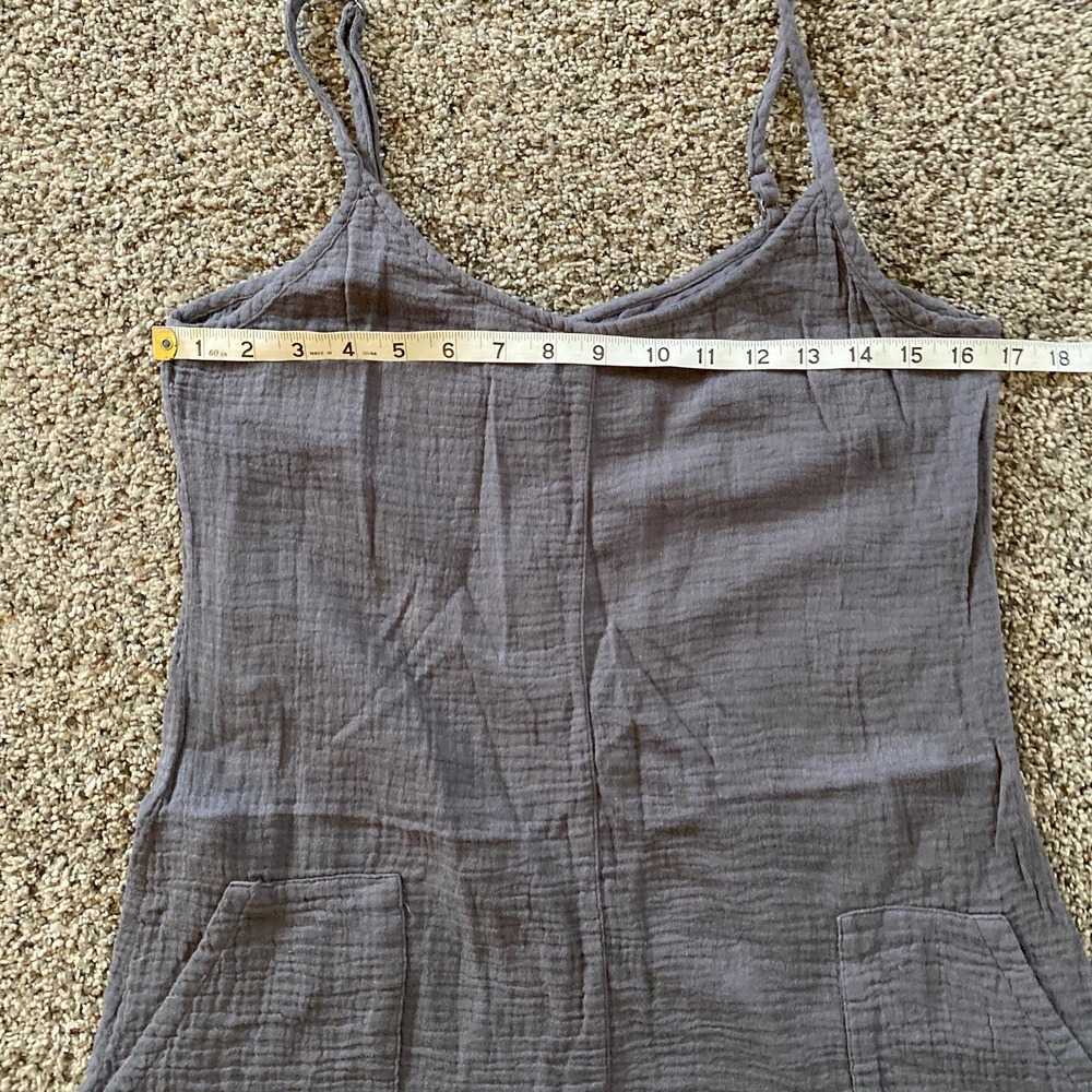 Monrow Women's Grey Tank Romper - XS - Picture 3 of 6